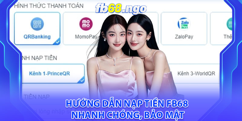 Hướng dẫn nạp tiền Fb68 nhanh chóng, bảo mật